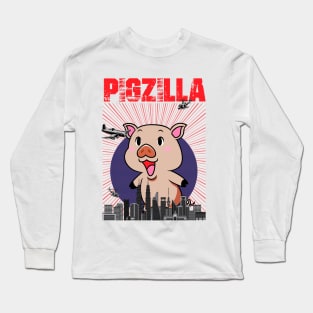 Pigzilla Long Sleeve T-Shirt